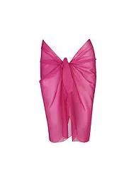 MRS & HUGS | Damen Pareo Kurz aus Mesh | Beere