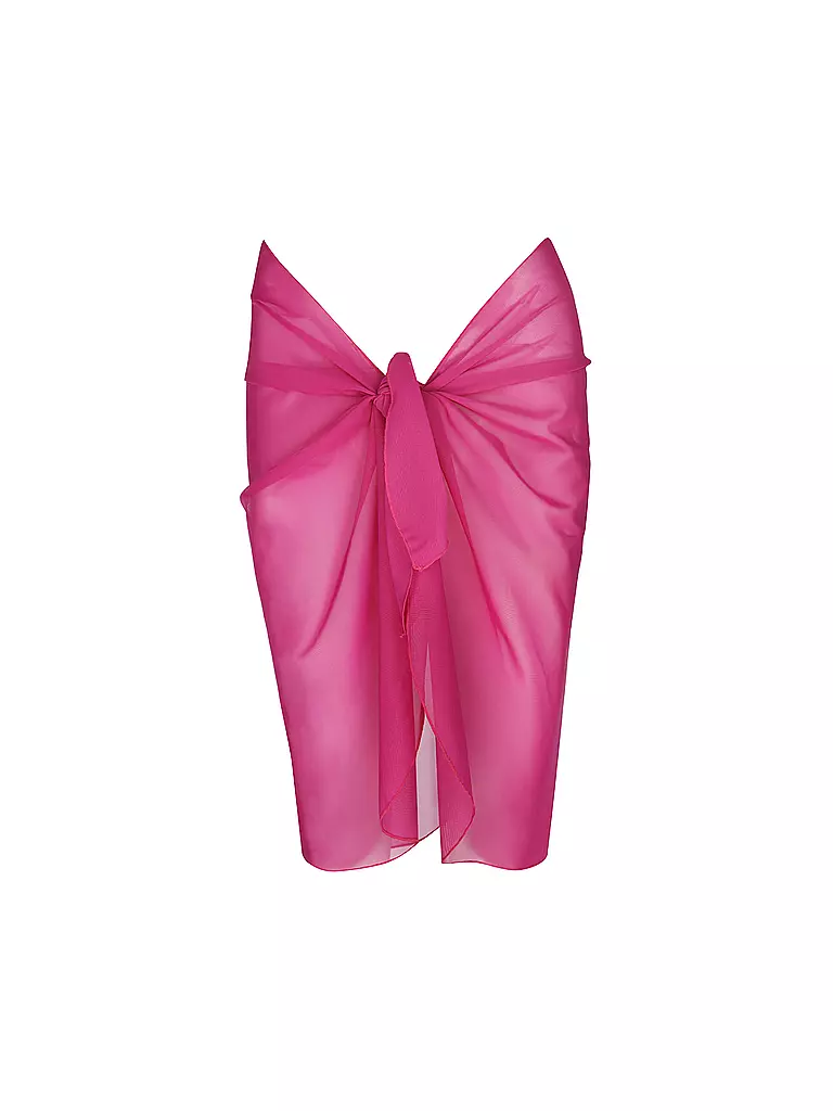 MRS & HUGS | Damen Pareo Kurz aus Mesh | Beere