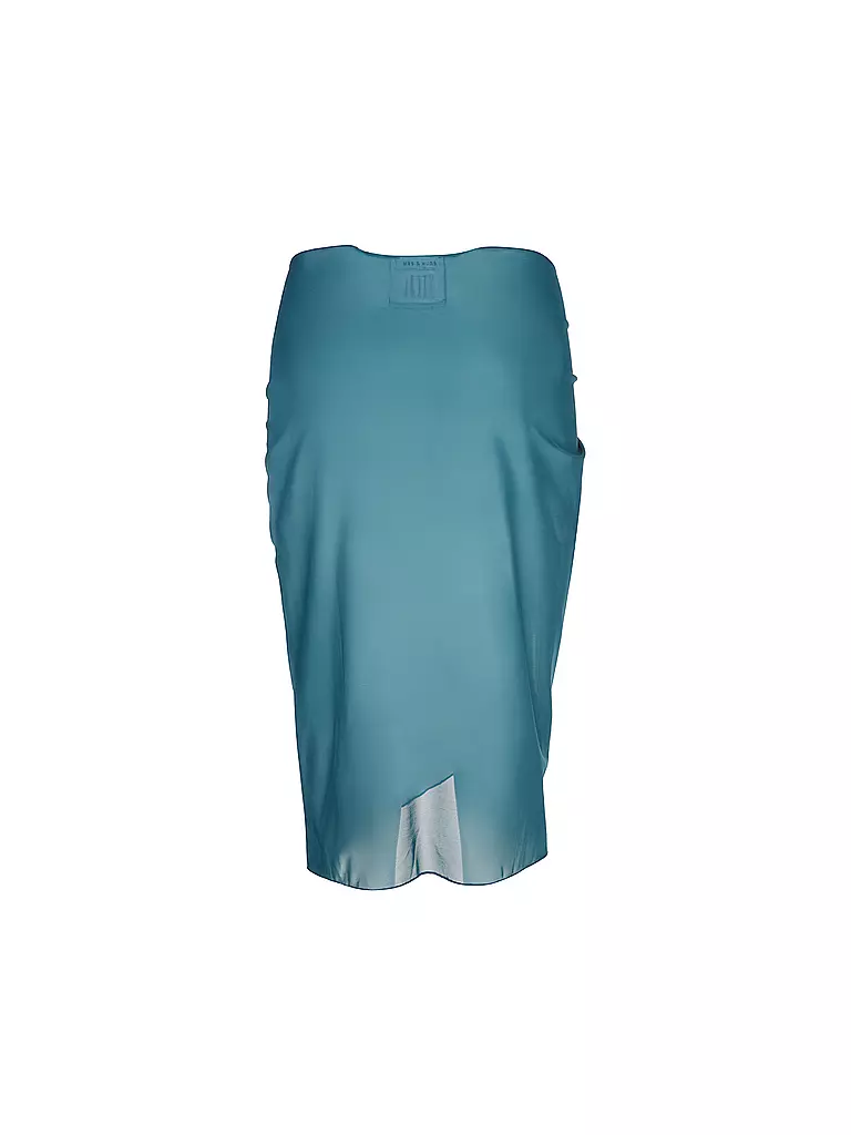 MRS & HUGS | Damen Pareo Kurz aus Mesh | Petrol