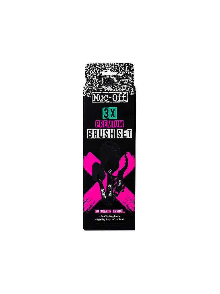 Bürstenset Premium 3er Pkg. schwarz B