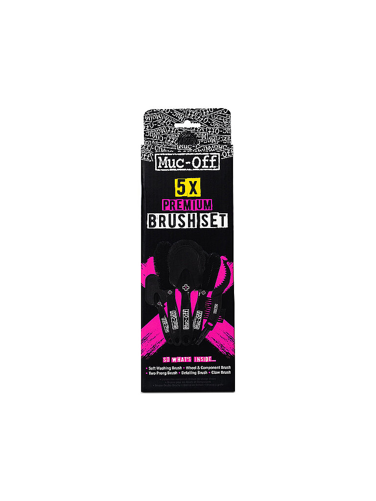 Bürstenset Premium 5er Pkg. schwarz B