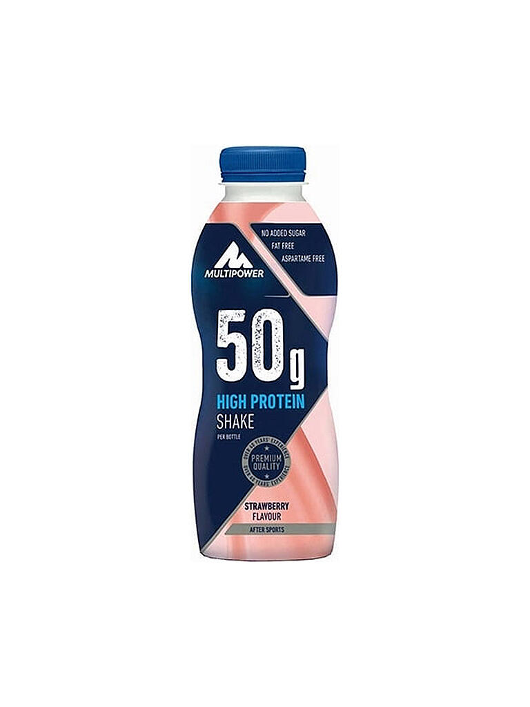 MULTIPOWER | 50g High Protein Shake Chocolate 500ml | blau