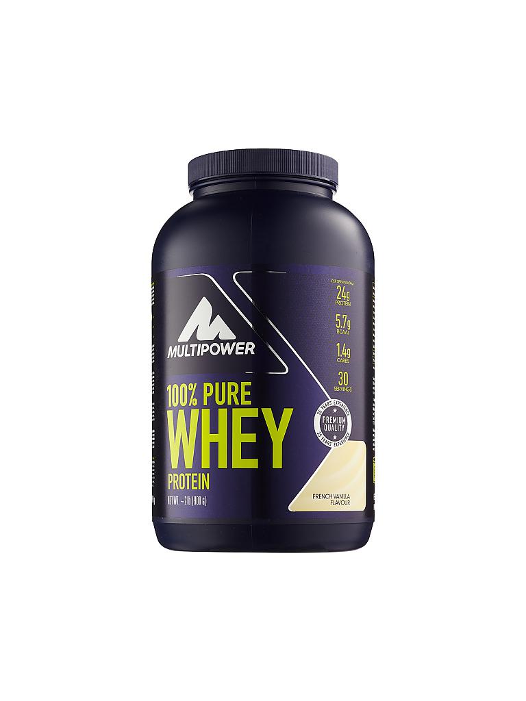 MULTIPOWER | Proteinpulver 100% Pure Whey Protein 900g French Vanilla | 