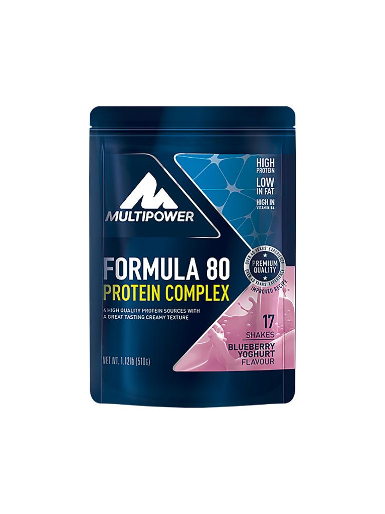 MULTIPOWER | Proteinpulver Formula 80 Protein Complex Heidelbeer/Joghurt | 