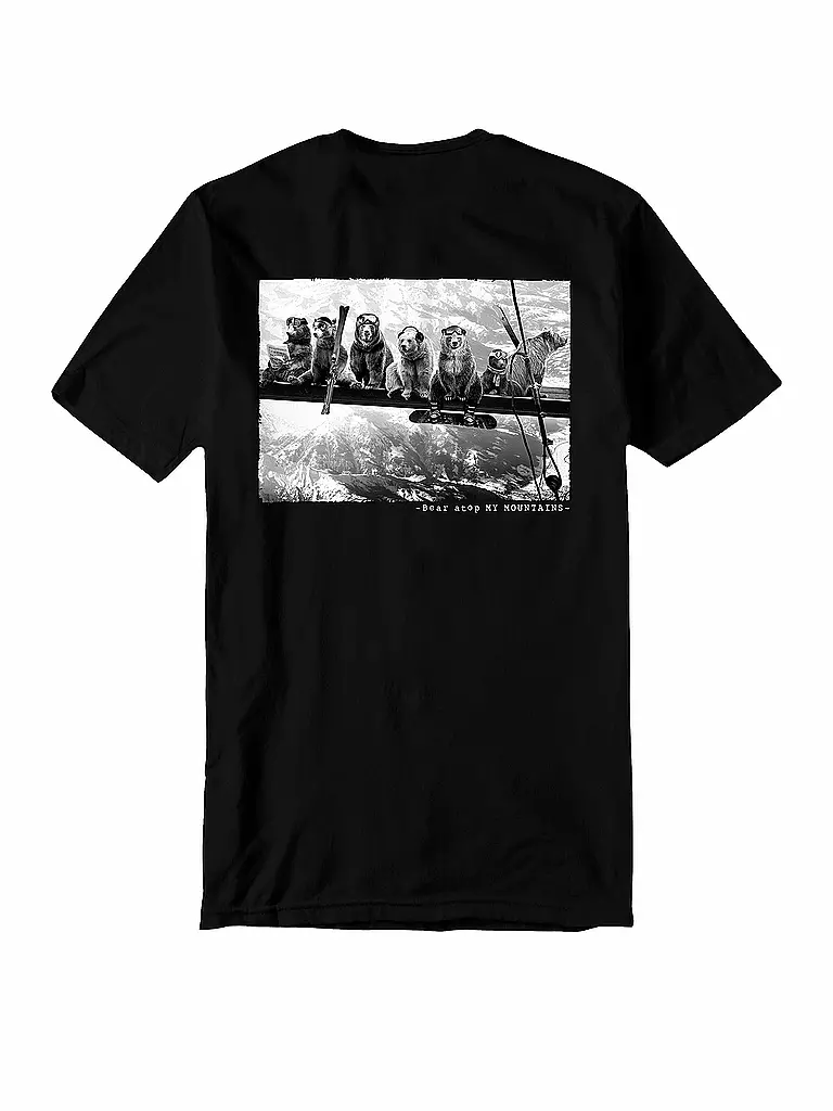 MY MOUNTAINS | Herren T-Shirt Bear Atop | 