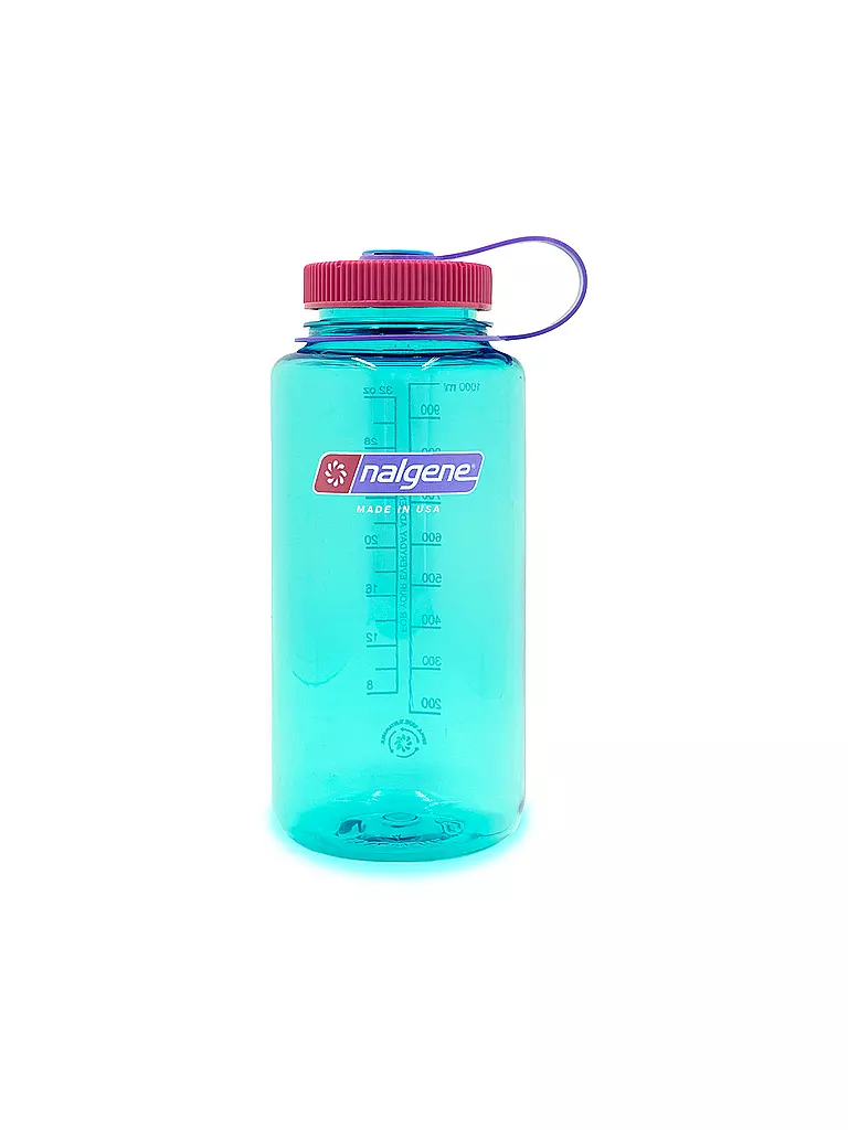 NALGENE | Trinkflasche Wide Mouth Sustain 1L | blau