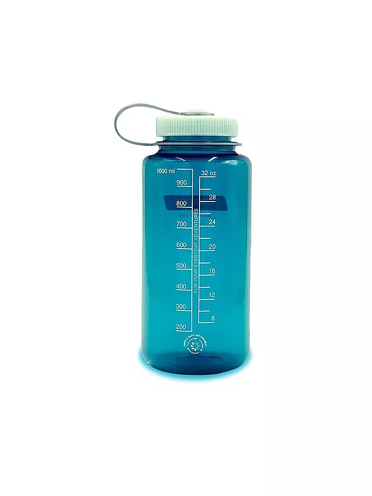 NALGENE | Trinkflasche Wide Mouth Sustain 1L | blau