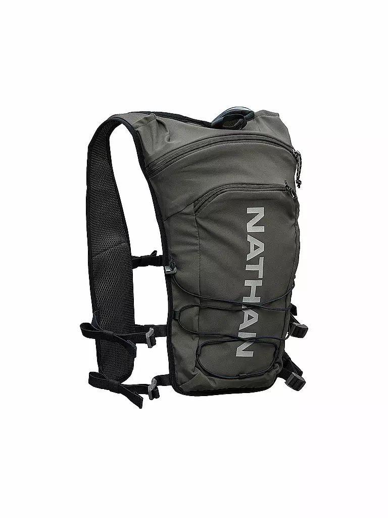 NATHAN | Trinkrucksack Quickstart 6L inkl. 1,5L Blase | grau