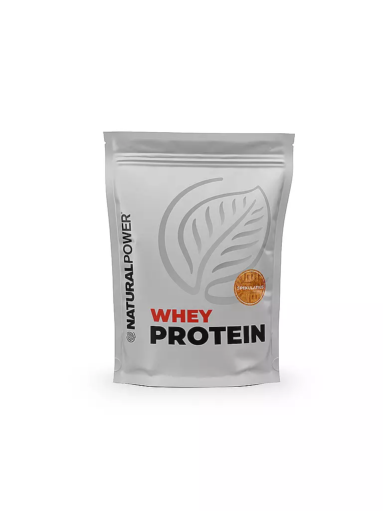 NATURAL POWER | Proteinpulver Whey Protein Spekulatius 500g | keine Farbe