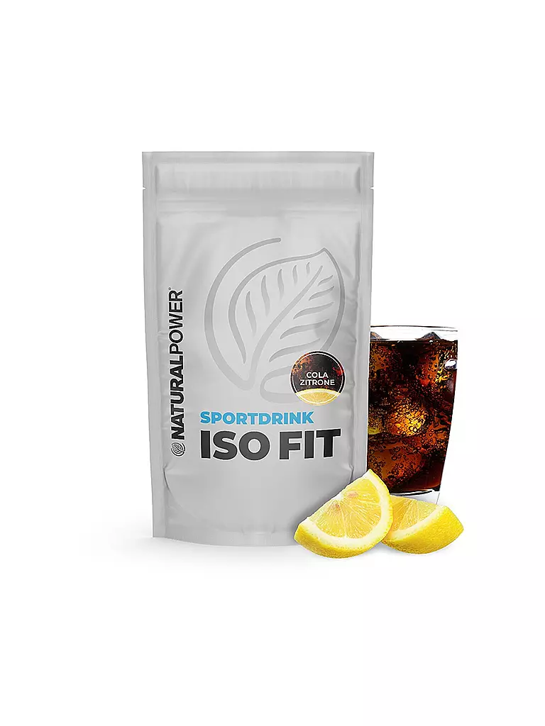 NATURAL POWER | Sportdrink Iso Fit 400g Cola-Zitrone | keine Farbe