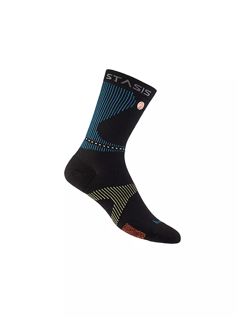 NEURO SOCKS | Laufsocken Athletic Crew | schwarz