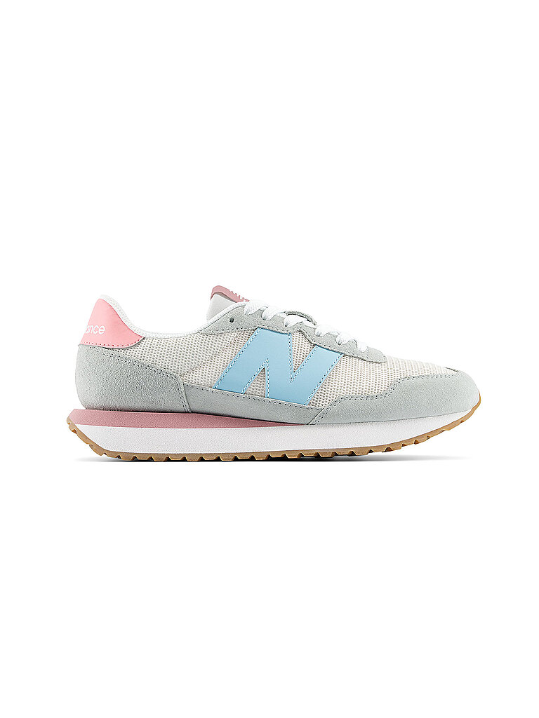 New Balance Sneaker Retro Leder hellgrau
