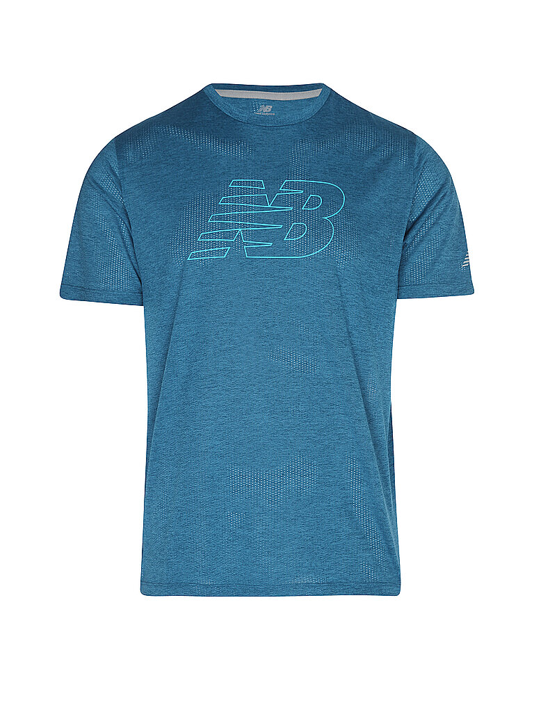 NEW BALANCE Herren Laufshirt RC Essential Graphic blau | XL