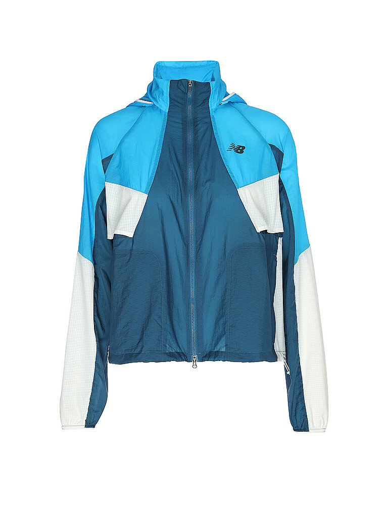 NEW BALANCE Damen Laufjacke RC blau | S