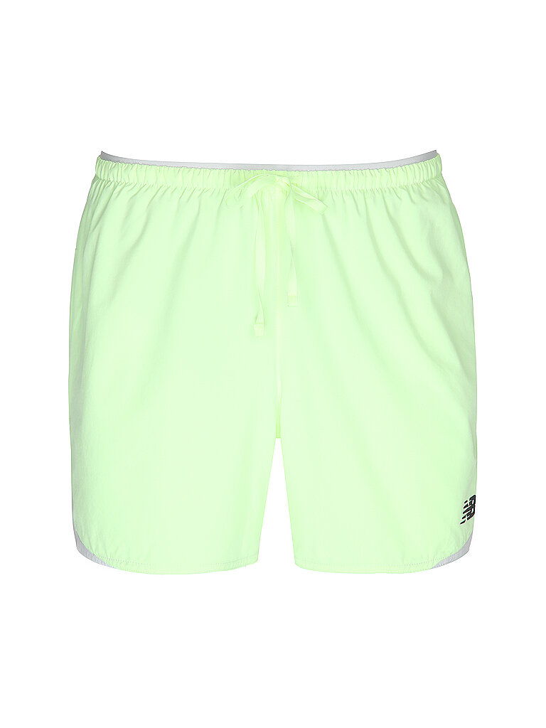 New Balance Laufshorts RC Essential Vier-Wege-Stretch Gelb
