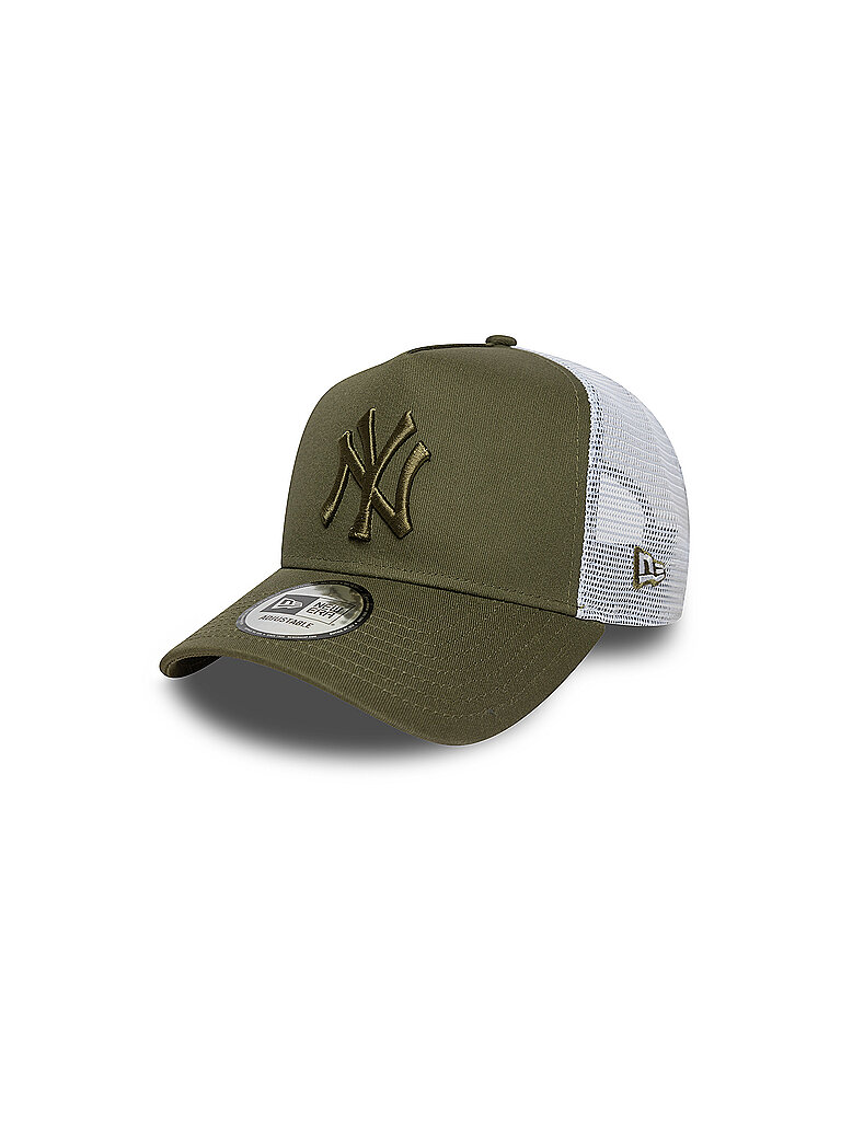 new era Kappe League Trucker Yankees Mesh Olive