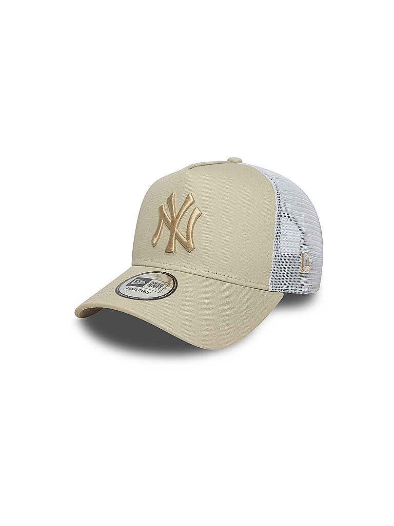 new era E-Frame Trucker Cap Bau Creme