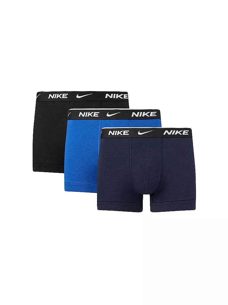 NIKE UNDERWEAR | Herren Boxershort Trunk 3er Pkg. | blau