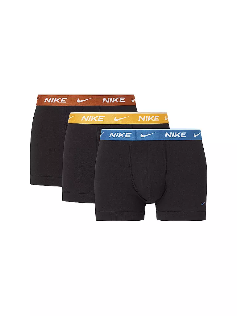 NIKE UNDERWEAR | Herren Boxershort Trunk 3er Pkg. | schwarz