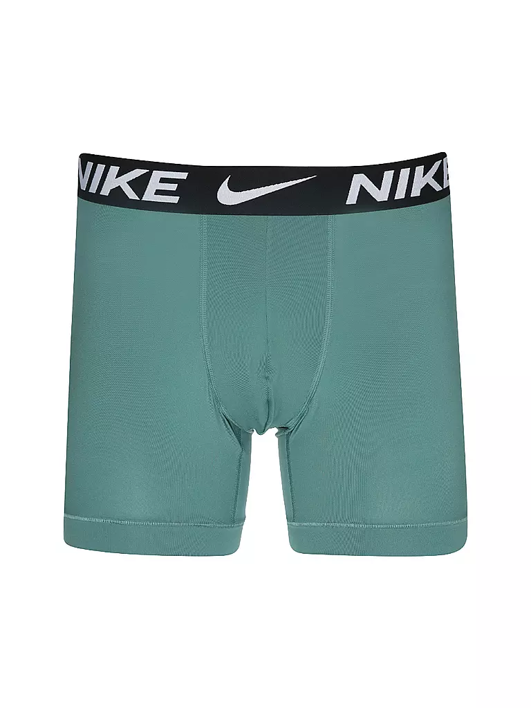 NIKE UNDERWEAR | Herren Boxershorts Trunk 3er Pkg Essent Mic Stre | petrol