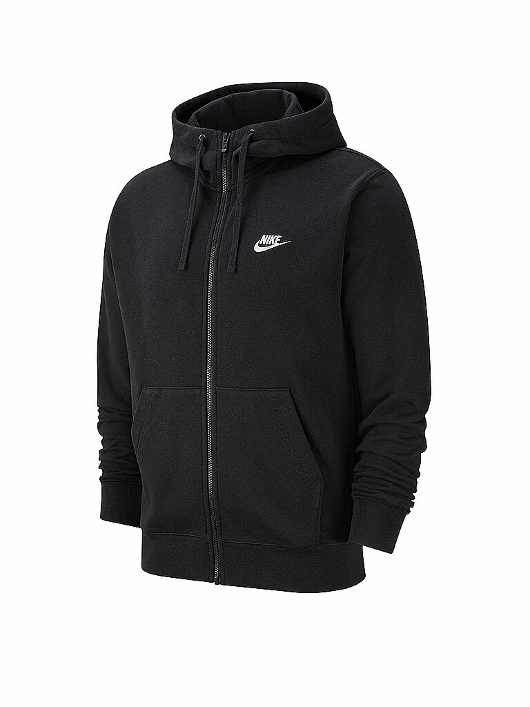 Nike Kapuzenjacke Sportswear Club French-Terry Schwarz