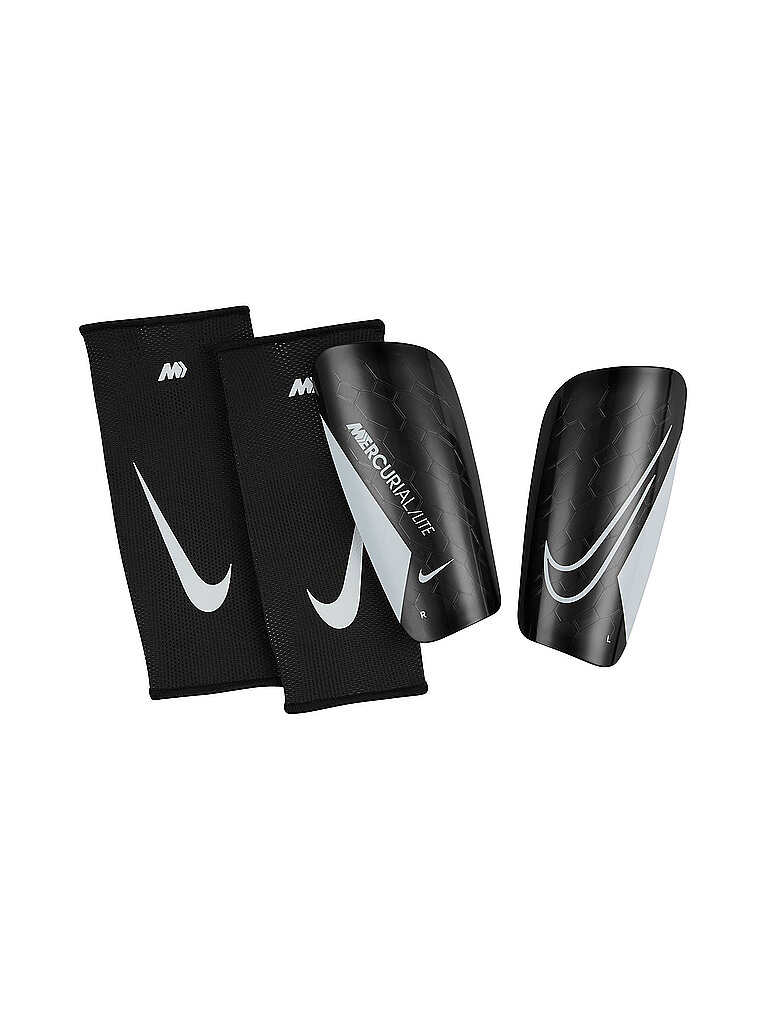 NIKE Fußball-Schienbeinschoner Mercurial Lite schwarz | S