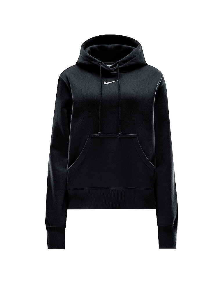 Nike Fitnesshoodie Fleece Schwarz