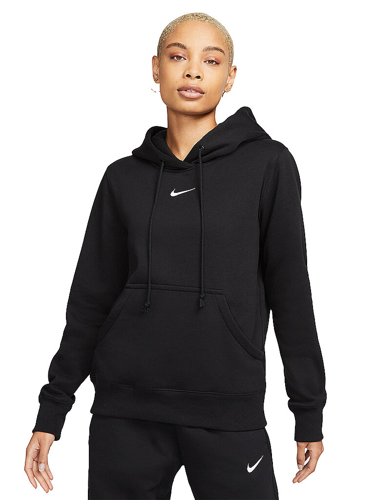 Nike Hoodie Phoenix Fleece Standard Fit Schwarz