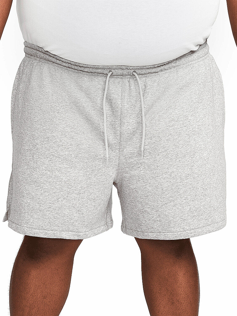Nike Shorts Club Flow French Terry Grau