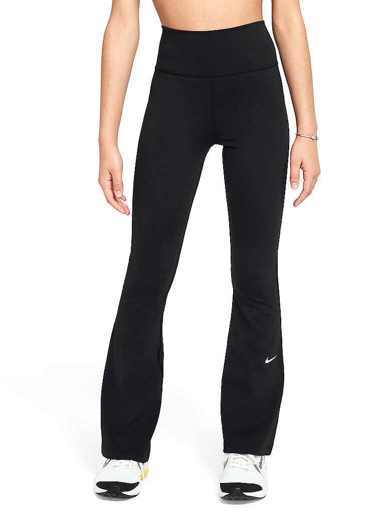 Nike Leggings Dri-FIT One Flare Schwarz