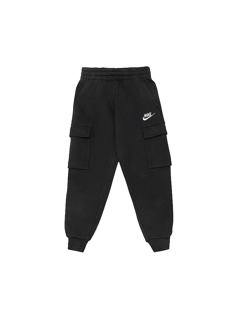 Nike Jogginghose Club Fleece Cargo Fleece Schwarz