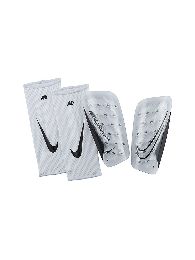 NIKE Fußball-Schienbeinschoner Mercurial Lite weiss | S