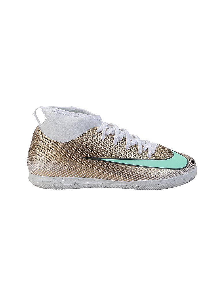 NIKE Kinder Hallenschuhe Mercurial Superfly 11 Club Kylian Mbappé gold | 38