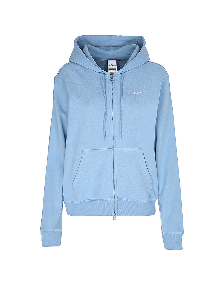 NIKE Damen Sweatjacke hellblau | XS