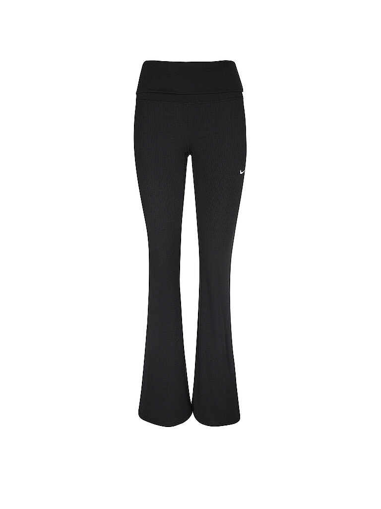 NIKE Damen Tight Flare Chill Knit schwarz | S