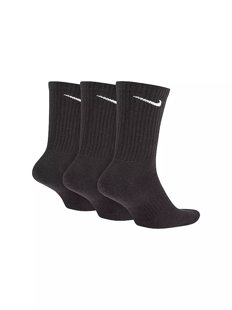 NIKE | 3er Pkg. Socken Everyday Cushion Crew Regular | schwarz