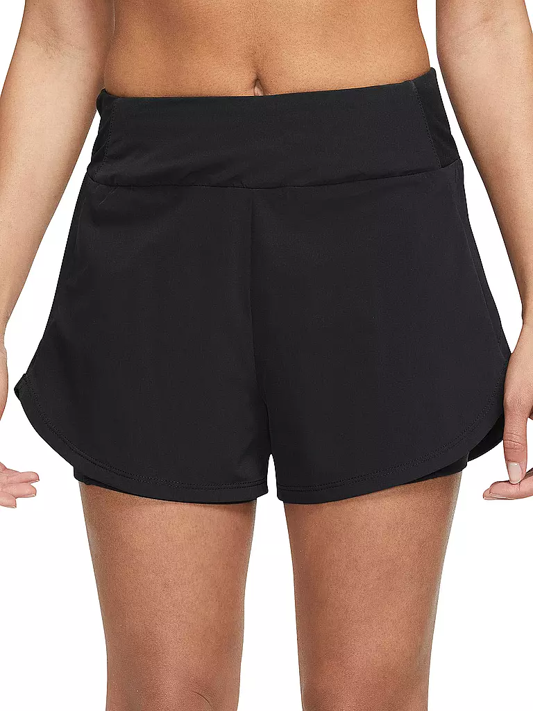 NIKE | Damen 2in1 Tennisshort Dri-FIT Bliss 5" | schwarz