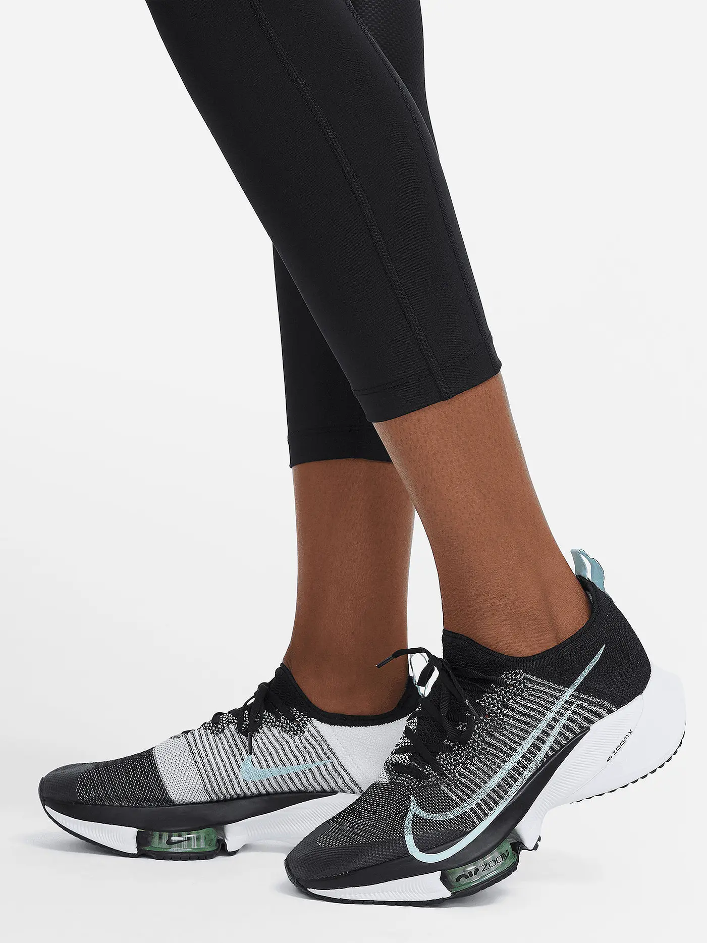 NIKE | Damen 3/4 Lauftight Fast | schwarz