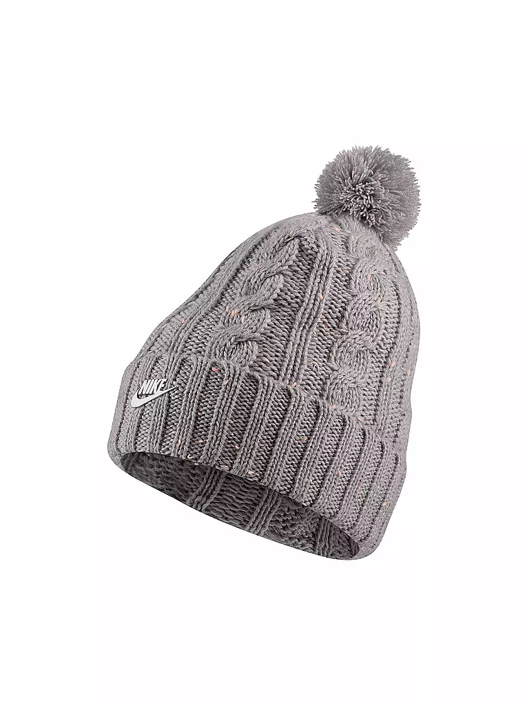 NIKE | Damen Beanie mit Bommel | 