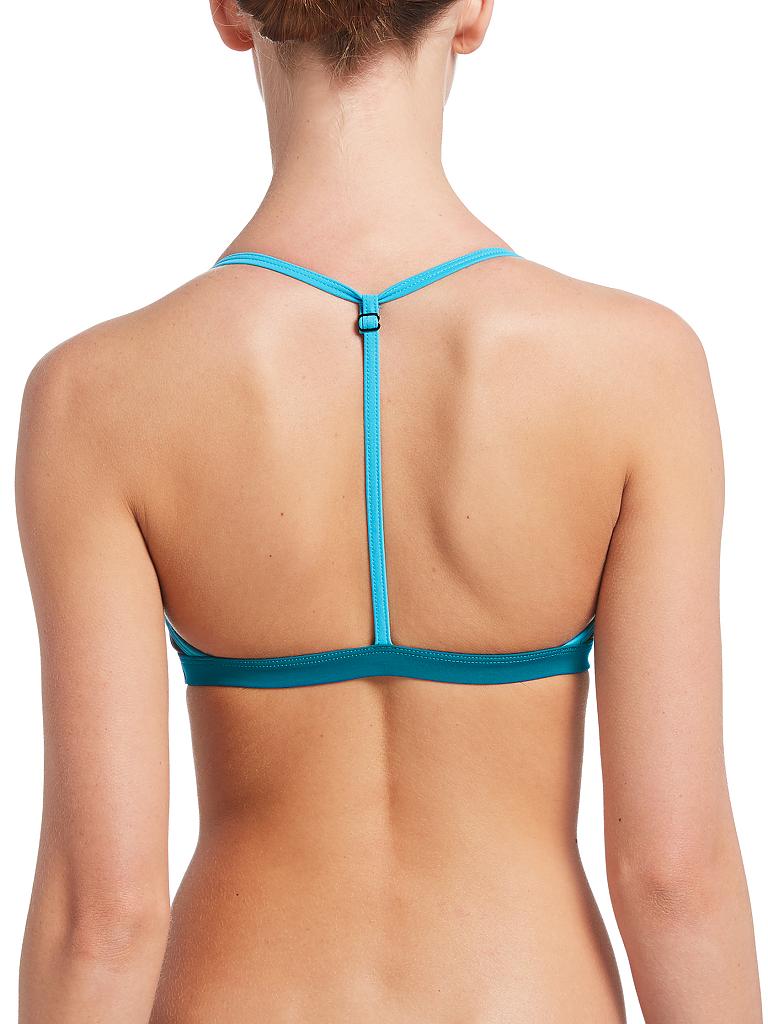NIKE | Damen Bikinioberteil Solid T-Back | schwarz
