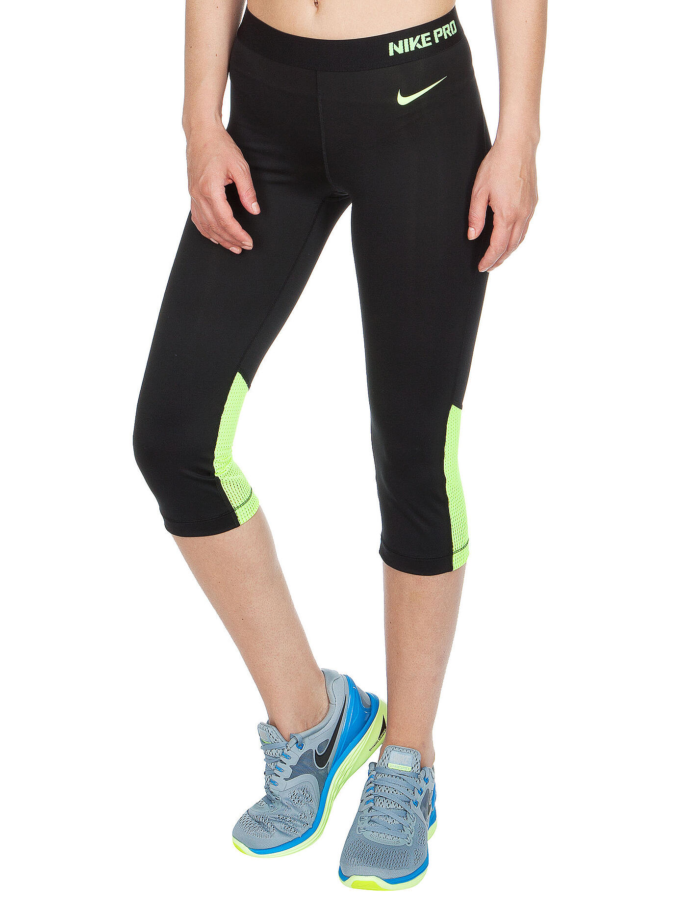 NIKE | Damen Fitness-Capri Nike Pro Hypercool Capri | schwarz