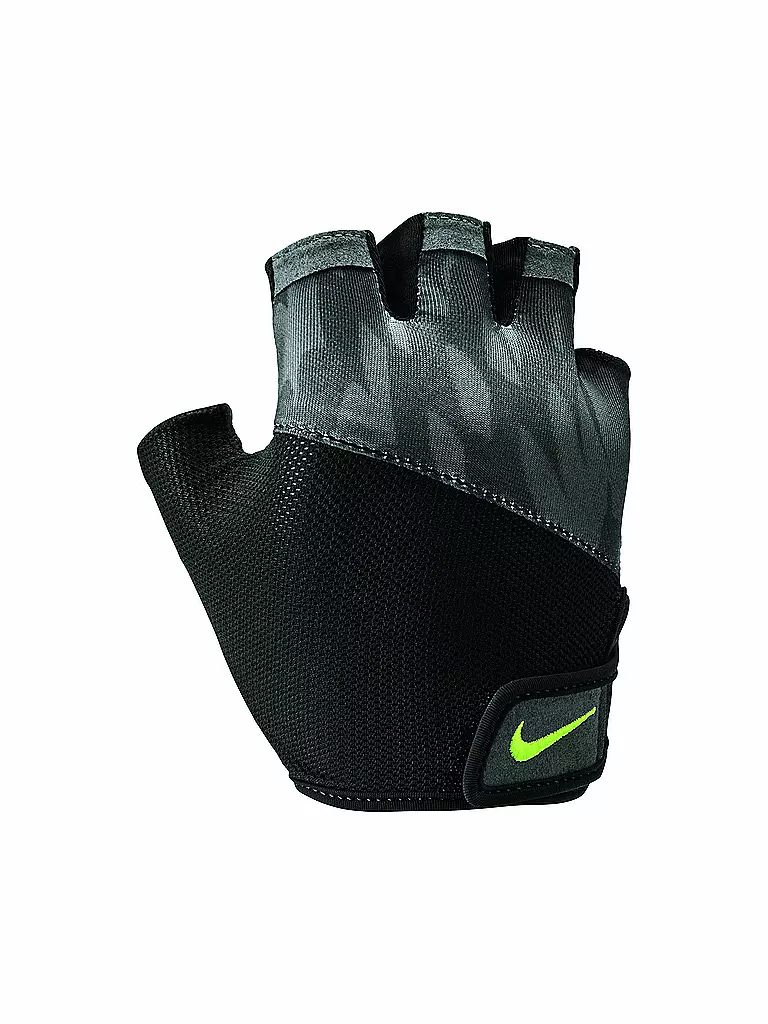 NIKE | Damen Fitnesshandschuhe Women's Printed Gym Elemental Fitness Gloves | schwarz