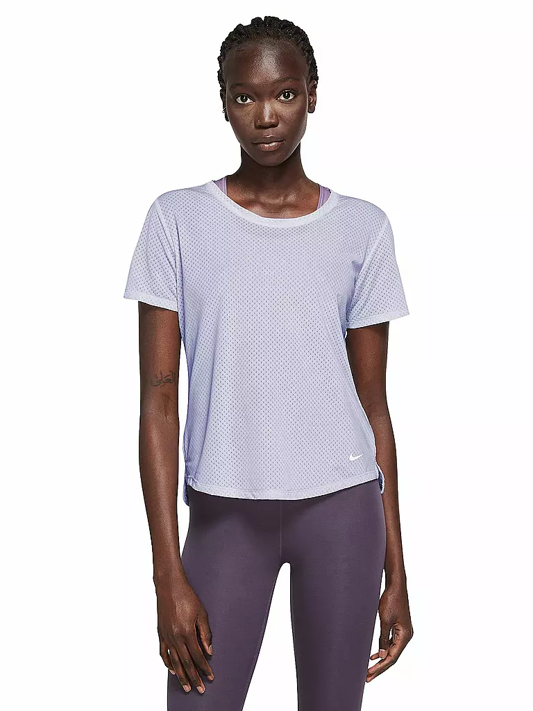 NIKE | Damen Fitnessshirt Dri-FIT One Breathe | lila