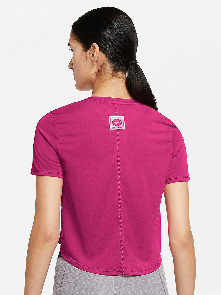 NIKE | Damen Fitnessshirt Dri-FIT One Icon Clash | pink