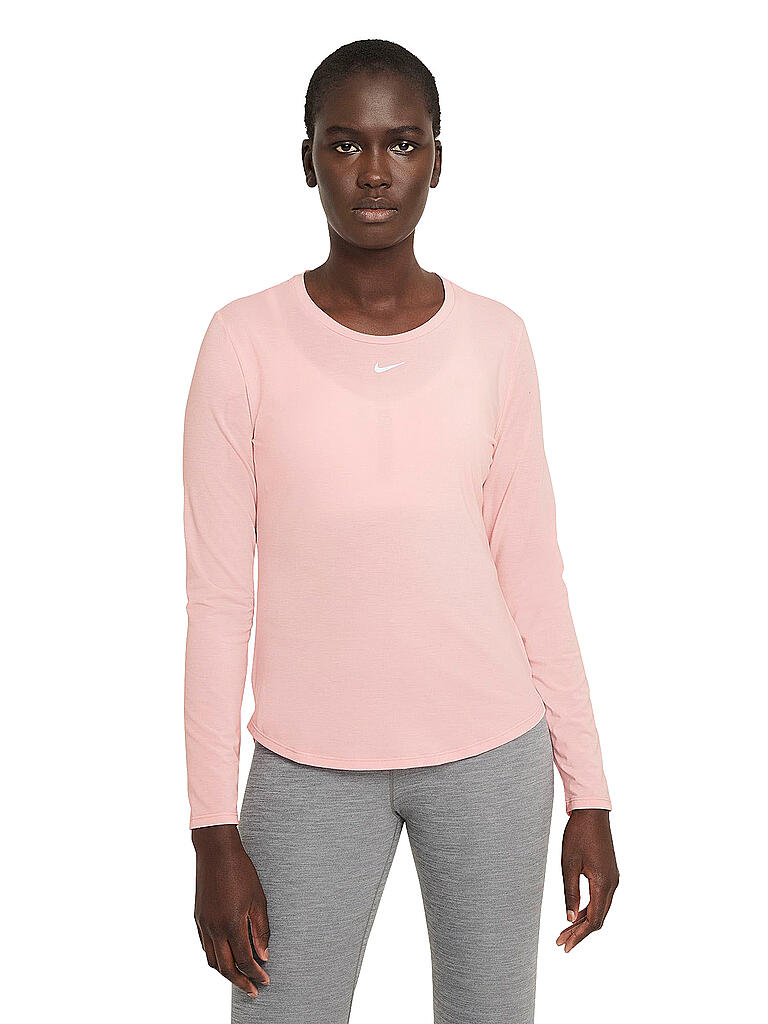 NIKE | Damen Fitnessshirt Dri-FIT One Luxe | rosa