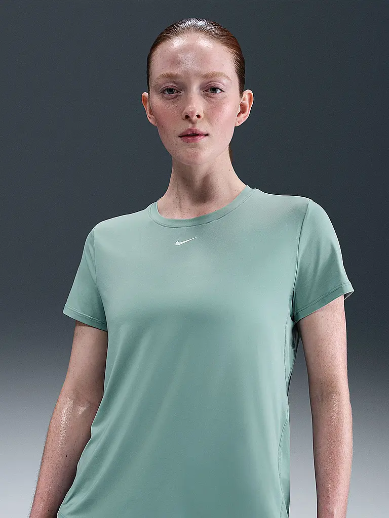 NIKE | Damen Fitnessshirt One Classic Dri-FIT | Petrol