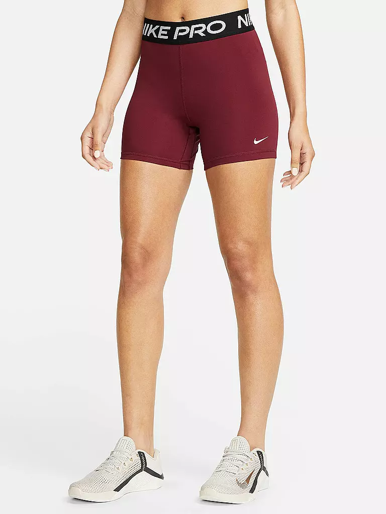 NIKE | Damen Fitnessshort Pro 365 | rot