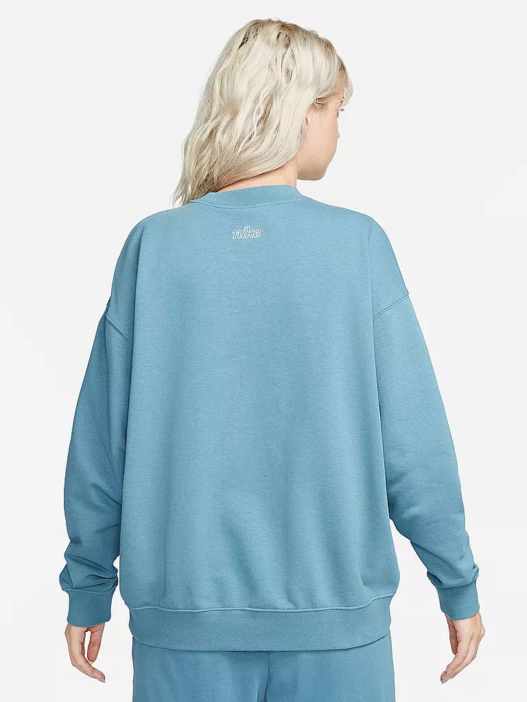 NIKE | Damen Fitnesssweater Dri-FIT Get Fit | blau