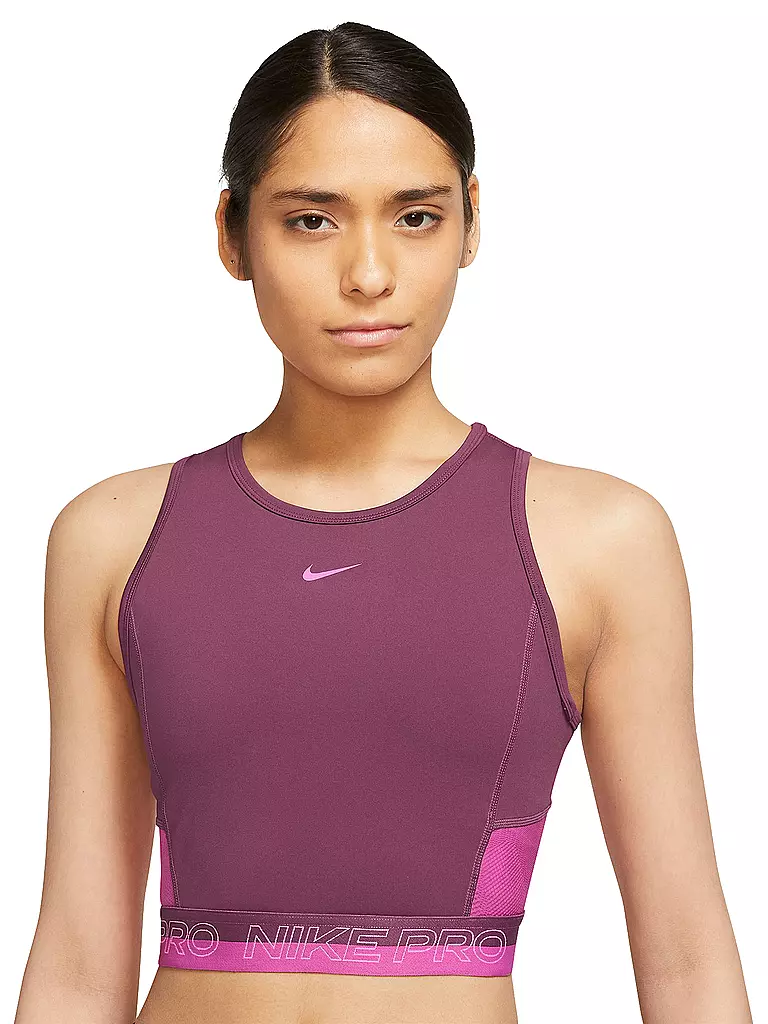 NIKE | Damen Fitnesstank Pro Dri-FIT | lila