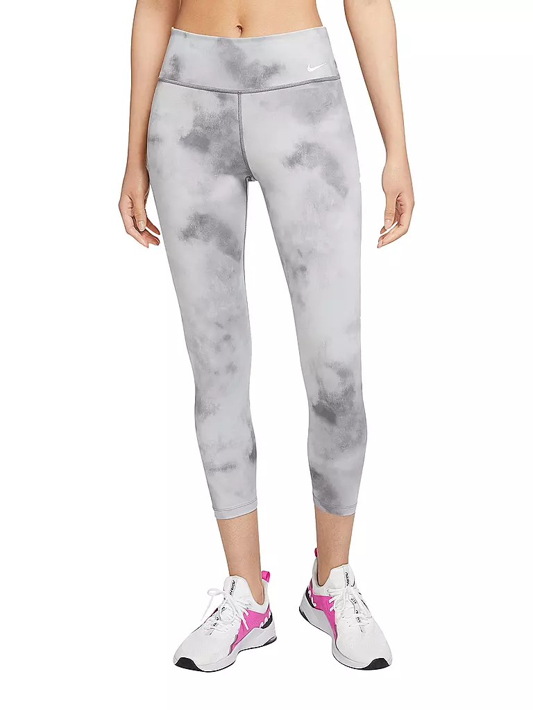 NIKE | Damen Fitnesstight One Icon Clash | grau